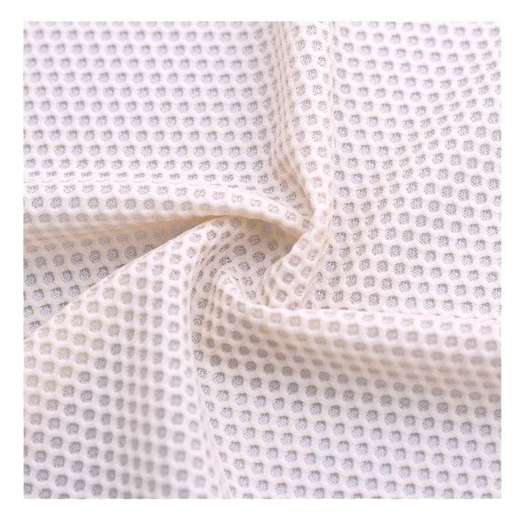 Manufacturer-Supplied Nylon Spandex Honeycomb Mesh Bubble Fabric for Home Textiles Car Pillowcases Soft Skin-Friendly Sportswear