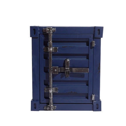 Heavy-Duty Container Storage Cabinet Lockable Steel Organizer IP65 Waterproof & Fireproof for Warehouse/Garage/Workshop