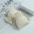 Estuche Para Joyas Hot Selling Custom Cotton Linen Dust Drawstring Bag Gift Jewelry Pouch Packaging Bags