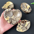 Wholesale Hand Carved Healing Crystal Stones Gemstone Bowls Septarium Bowl for Decoration