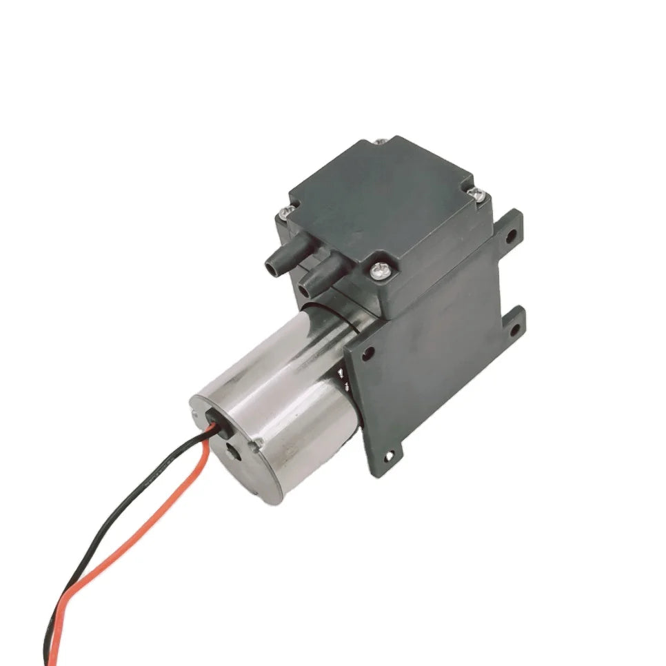 Micro Diaphragm Vacuum Pump High Pressure DC Brush Motor Mini Gas Air Pump OEM Customizable
