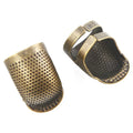 1PCS Retro Finger Protector Antique Thimble Ring Handworking Needle Thimble Needles Craft Household DIY Sewing Tools Accessories