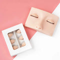 Wholesale Shadomagic Silicone Female Mannequin Head Removable Eyelid Lash Extension Tray Realistic Makeup Practice Training Face