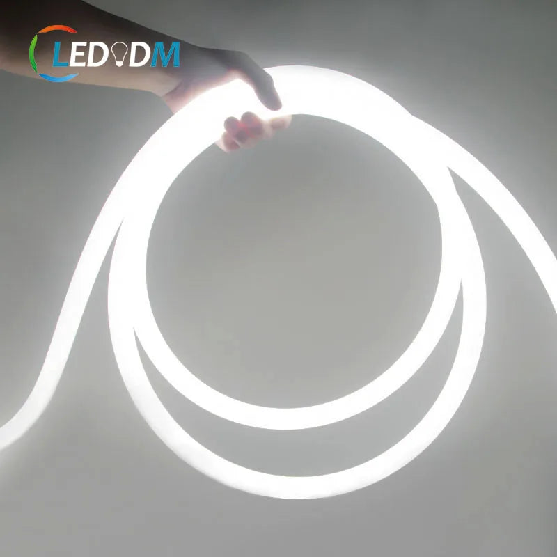 20mm  22 mm 360 Degree Round Flex Led Neon Strip Light  Ip67 Waterproof Outdoor Lighting