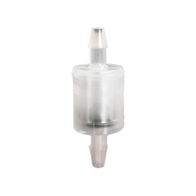 Plastic Small Pneumatic Non Return Valve Liquid Air Conector Zone1/4" One Way Spring Ball Check Valve FKM