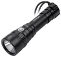WK20S Powerful Max 2000 Lumen SST40 HD LED 4 Modes Diving Flashlight IPX8 Waterproof Rechargeable Scuba Dive Light