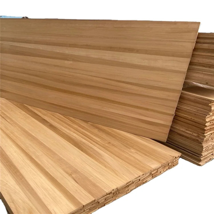 Wholesale Rustic Carbonized Poplar Joint Wood Board for Furniture