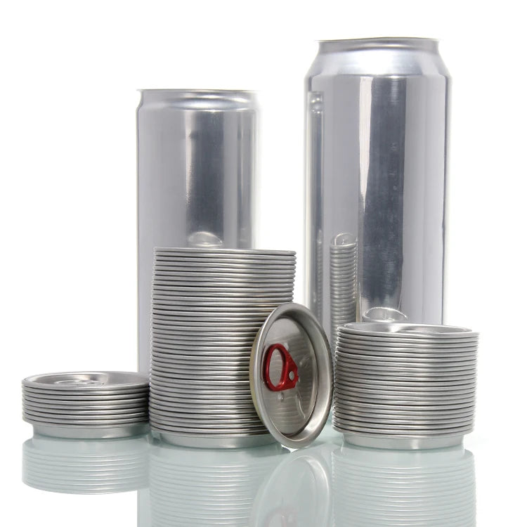 Stock Available 52Mm 202#  62.5Mm 209# 99Mm 401# 73Mm #300 Food Grade  Tinplate Easy Open End for Aluminum Beer Beverage Can