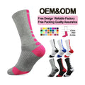 Customization Color Custom Cushion Crew Socks for Four Seasons Training Socks Basketball Football Dual-Purpose Sports Socks