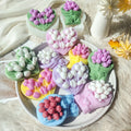 3D New Designs Tulip Candle Silicone Mold Flower Heart Shaped Silicone Molds Handmade Soap Molds