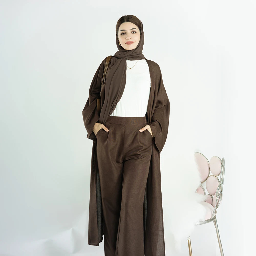 2023 New Arrive  Hot Selling  Long Muslim Woman Suit Clothing