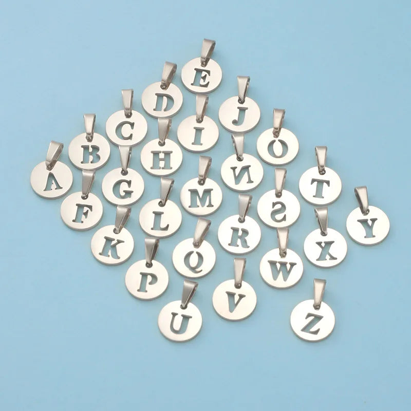 26 Letter Necklace Pendant