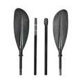 Adjustable Anodized Aluminum Carbon Fiber Kayak Paddle 220cm 10 Degree Blade Lightweight 1.3kg Portable Waterproof for Lakes