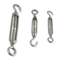 M20 Polished Stainless Steel Turnbuckle Eye to Hook Type Din1480 Open Body US Type