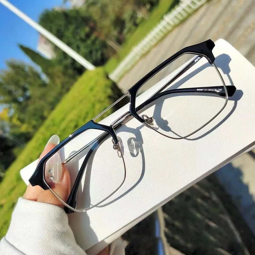 2023 New Light-Sensitive Color-Changing Fashion Sunglasses Anti-Blue Light Anti-Radiation Anti-Uv Sunglasses for Men and Women