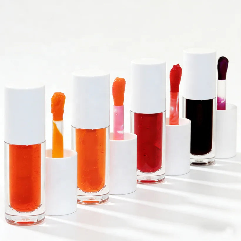 No Logo Vegan Lip Tint Cheek Tint Long Lasting Waterproof Velvet Liquid Matte Private Label Wholesale Lip Gloss Box Plumping