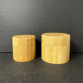 30g 50g 100g 150g 200g 250g 400g Natural Skincare Packaging Cosmetic Bamboo Soap Skin Cream Shea Butter Jar