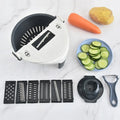 Multifunctional Manual Vegetable Cutter Slicer 9 in 1 Vegetable Fruit Cutter Kitchen Accessories