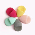 Facial Cleansing Sponges Face Makeup Wash Pad Exfoliating Puff Finger Mitt Facial Exfoliating Sponge