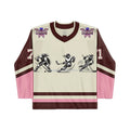 Embroidery Applique Ice Hockey Jersey Custom Ice Hockey Wear Men Blank Ice Hockey Jerseys