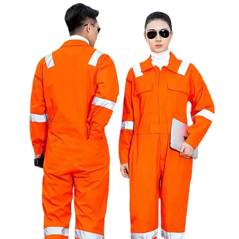 6 Colors 100% Cotton Integrated Tooling Women Working Coveralls Welding Suit Car Repair Workshop Jumpsuit Coverall