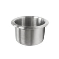 Hard 60mm Height 0.5mm Thickness Stainless Steel 304 18/8 Sofa Cup Holder Brushed/Matte Finish Car Table Poker Table Theater