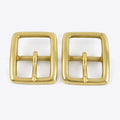 Meetee LCH-134 30mm Brass Square Pin Buckles Leather Belt Accessories for Jeans Belt Buckle