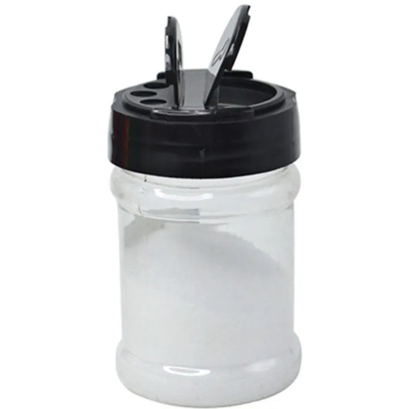 Customized Clear PET Plastic Spice Jars Empty Seasoning Containers with Shaker Lid for Peppers