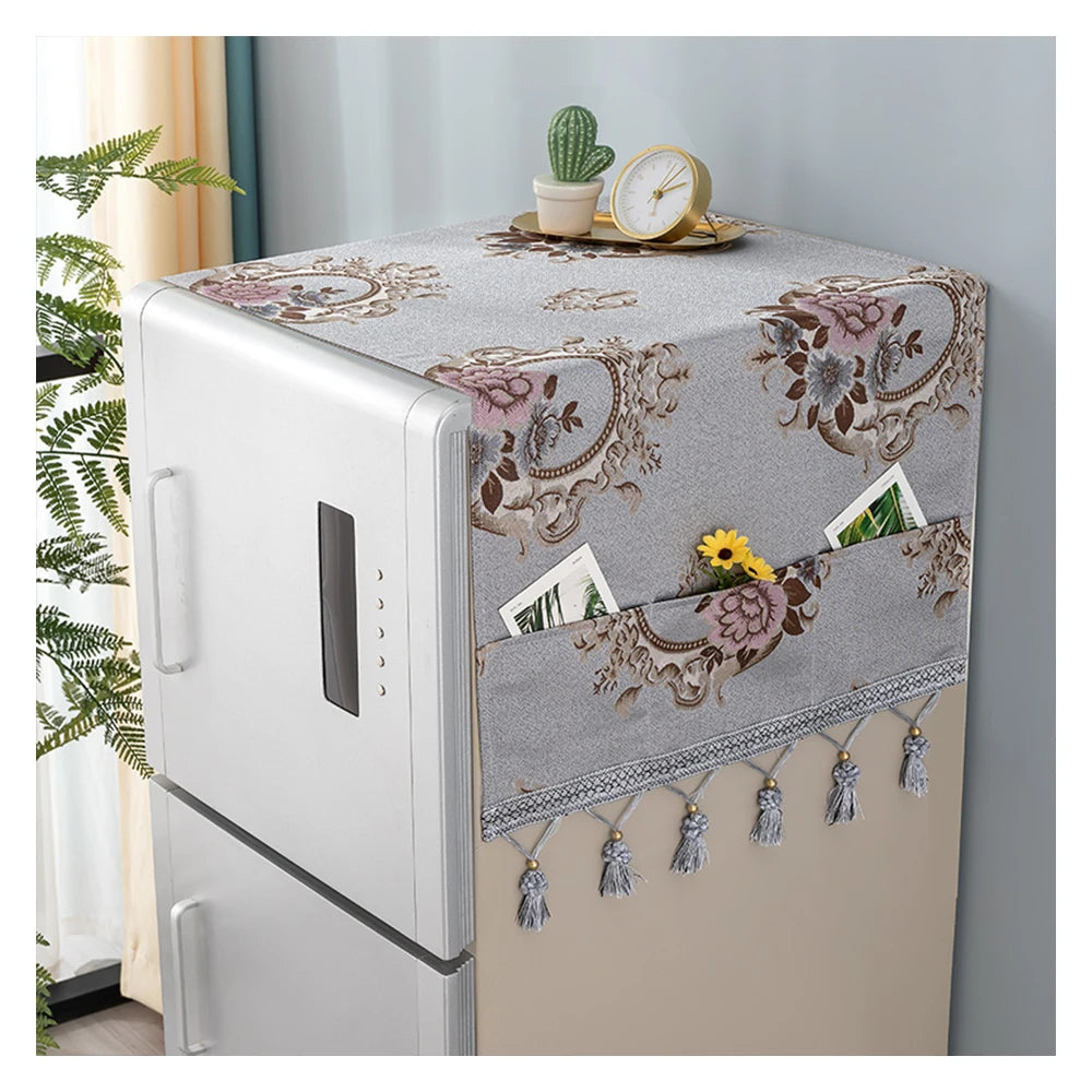 Refrigerator Hanging Bag Kitchen Waterproof Dust Cover Microwave Oven Cover Household Storage Bag Dacron Eco-Friendly Set