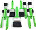 Pack of 10 Pieces Paint Brushes Set for Furniture Fences and Wall Trim