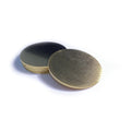 OEM Custom Stamping Laser Cut 5 CM Brass Circle round Brass Disc Sheet Metal Fabrication