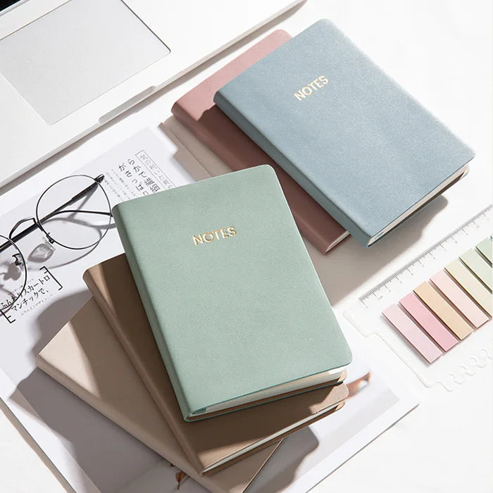 A5 Pu Leather Journal Notebook School Office Supplies Diary Note Book