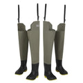 2025 Nylon Rain Thigh Pants and Wear-Resistant Raining Boots Thickened Design for Raining Wading Export to Europe