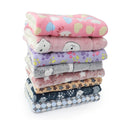 Custom Warm Thickened Fluffy Premium Fleece Pet Blanket Dog Bed Blanket Cute Print Design Washable Fluffy Blanket for Puppy Cat