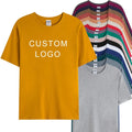 Evertop Custom Men's T-Shirt Fashionable Patchwork Printed Bandana T-Shirt Loose Fit Soft Cotton Knitted OEM ODM
