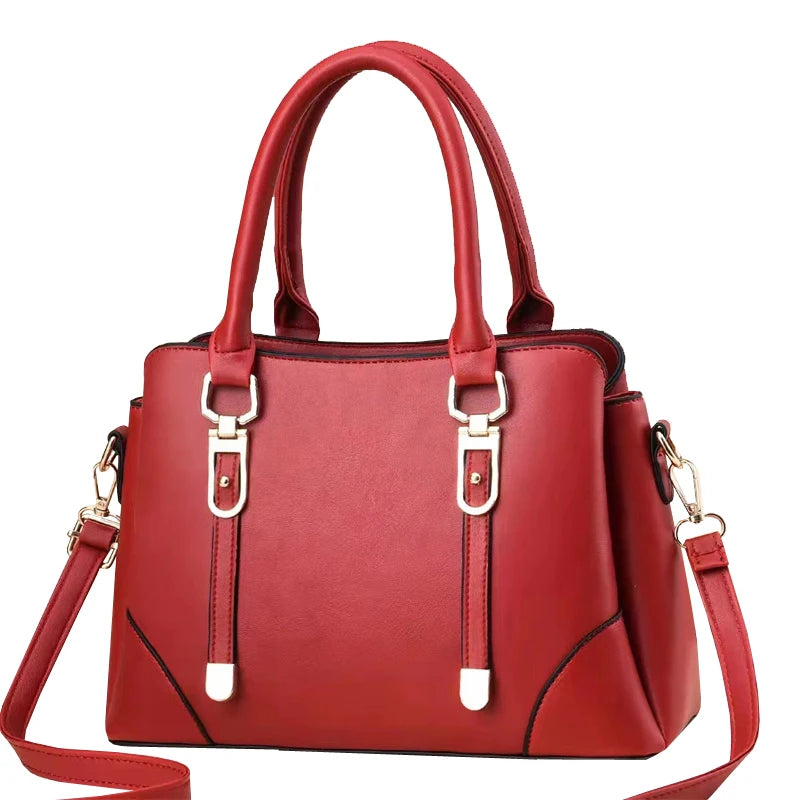 Classic Solid Color Stitching Design Party Messenger Bag Ladies Luxury Versatile Shoulder Bag High Quality Handbags