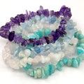 Crystal Chip Beaded Bracelets Bohemian Style Spiritual Gift Unisex
