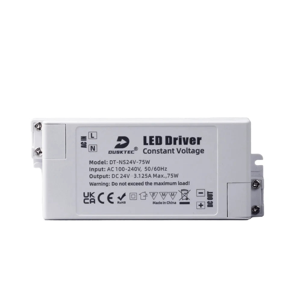 20w 30w 40w 60w 80w 96w 100w Led Power Supply Lighting Transformer 12v 24v 36v 48v Dc Triac Ultra Silm Led Driver for Led Light