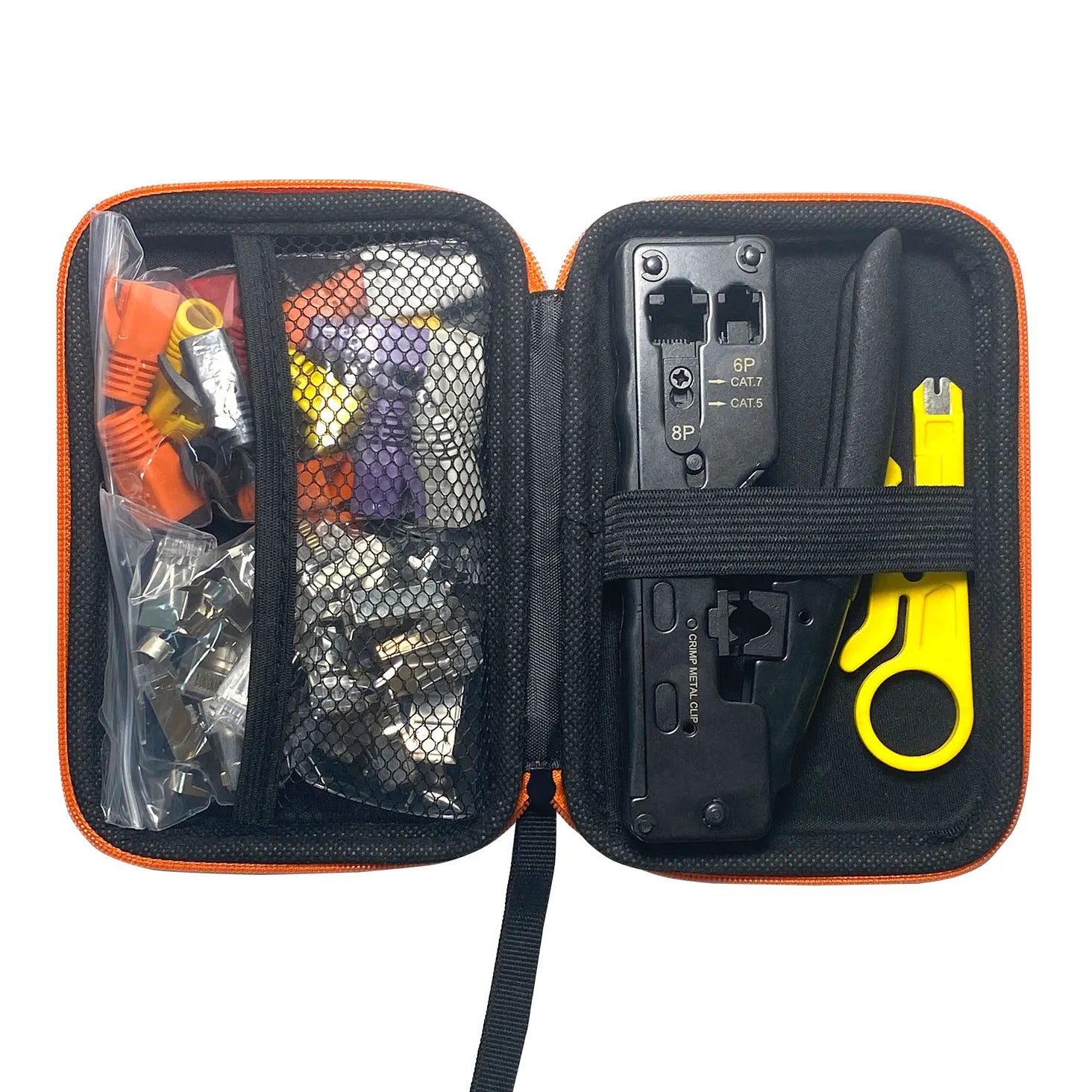 Wire Cutter Screwdriver Hand LAN Cat 7 Crimping Tool Pliers Set RJ45 RJ11 Cat7 Network Cable Repair Tool Kit
