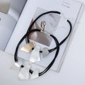 TongLing European Vintage Geometric Irregular Necklace Strand Simple Vintage Layered Necklace for Women