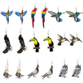 SC Popular Cool Resin Birds Earrings Creative Acrylic Pigeon Parrot Eagle Earrings Cartoon Owl Pendant Earrings to My Dauther