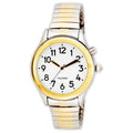 Women's Talking Watch  Date and Time Alarm Expansion Bracelet Watch Talking Watch More Than 20 Languages Available