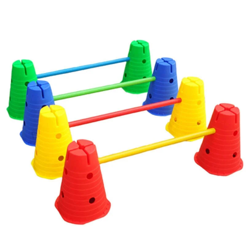 MUDA Customized Plastic Sports Training Set Logo Soccer Agility Hurdle Cones Cone Cup Training Model 22-015
