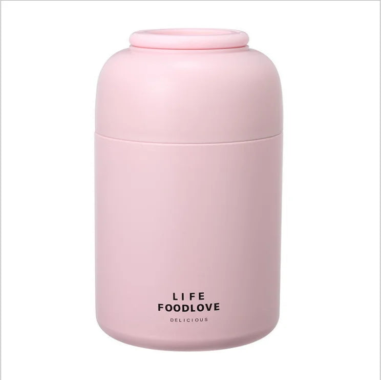 Bpa Free Thermal Food Flask Food Warmer Insulated Vacuum Flask Lunch Box Thermos Insulated Stainless Steel Food Jar With Spoon