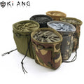 New Tactical Hunting MOLLE Drawstring Magazine Dump Pouch Adjustable Belt Waterproof Fanny Hip Holster Bag
