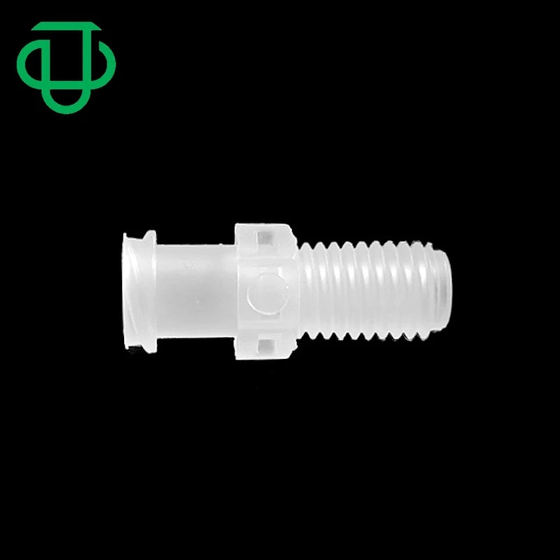 JU Female Luer Thread to 10-32UNF 1/4-28UNF 1/8NPT 1/4NPT M5 M6 Pipe Thread Female Luer Lock Threaded Connector