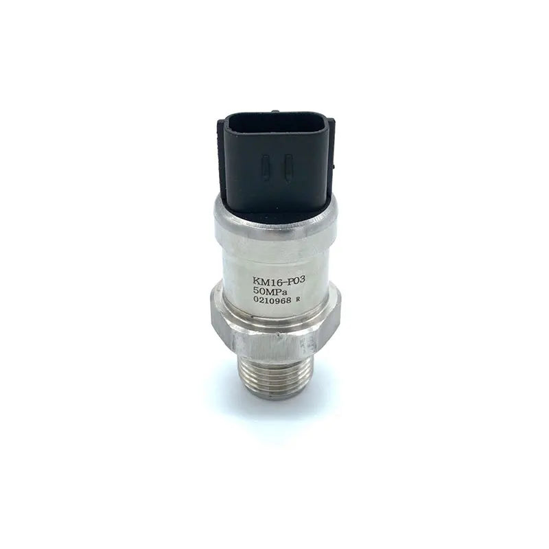 SUNORO High Quality Excavator Fuel Rail Pressure Sensor SH200 SH210 SH240 SH250 Pressure Sensor Switch Sensor KM16-P03 50MPa