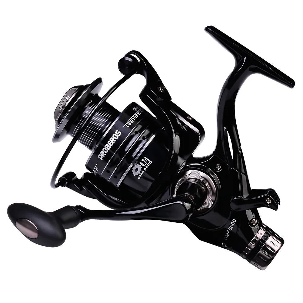 All-Metal 19kg Max Drag Spinning Reel 3000-6000 Sea Pole Reel Long Throw Saltwater Fishing Gear Featuring Carbon Plastic