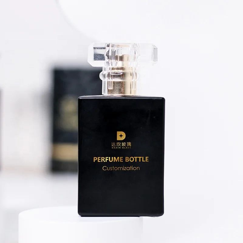Glass Manufacturer Botol Parfum 30 ml Glass Perfume Bottle Empty Perfume Spray Bottle White / Black Perfume Bottle