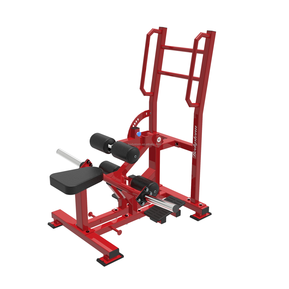 Commercial Fitness Equipment Standing Hip Thrust Trainer Plate Loaded Machines Glute Builder Gym Equipment